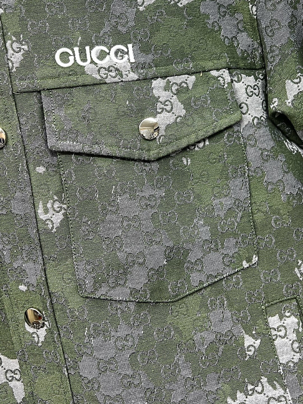 Gucci Jacquard Embroidered Jacket