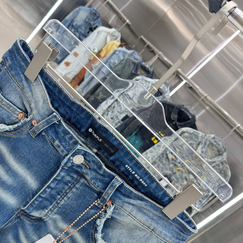 Purple Label Washed Denim Jeans