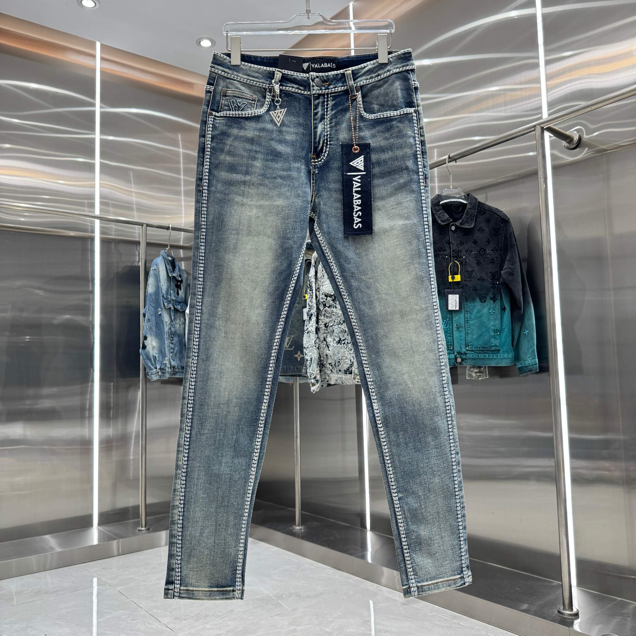 Valabasas Denim Skinny Jeans
