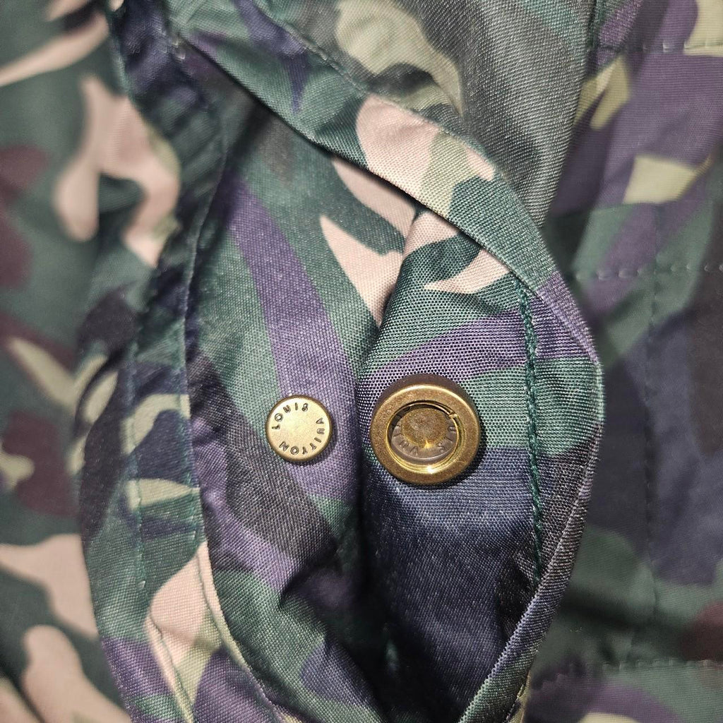 LV/Louis Vuitton Camouflage Monogram Logo Reversible Jacket