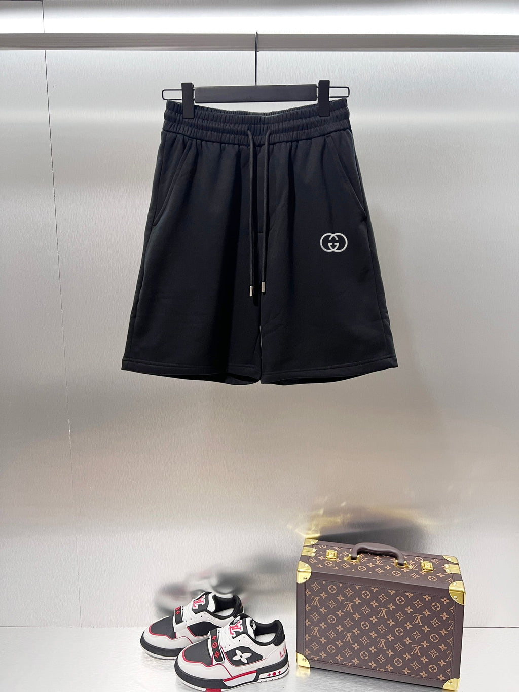 Gucci Embroidered GG Shorts