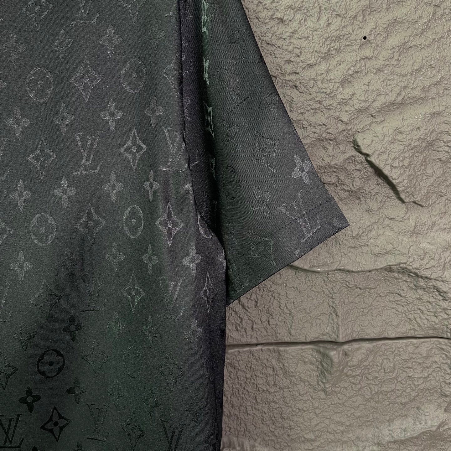 LV Jacquard Short Sleeve Shirt
