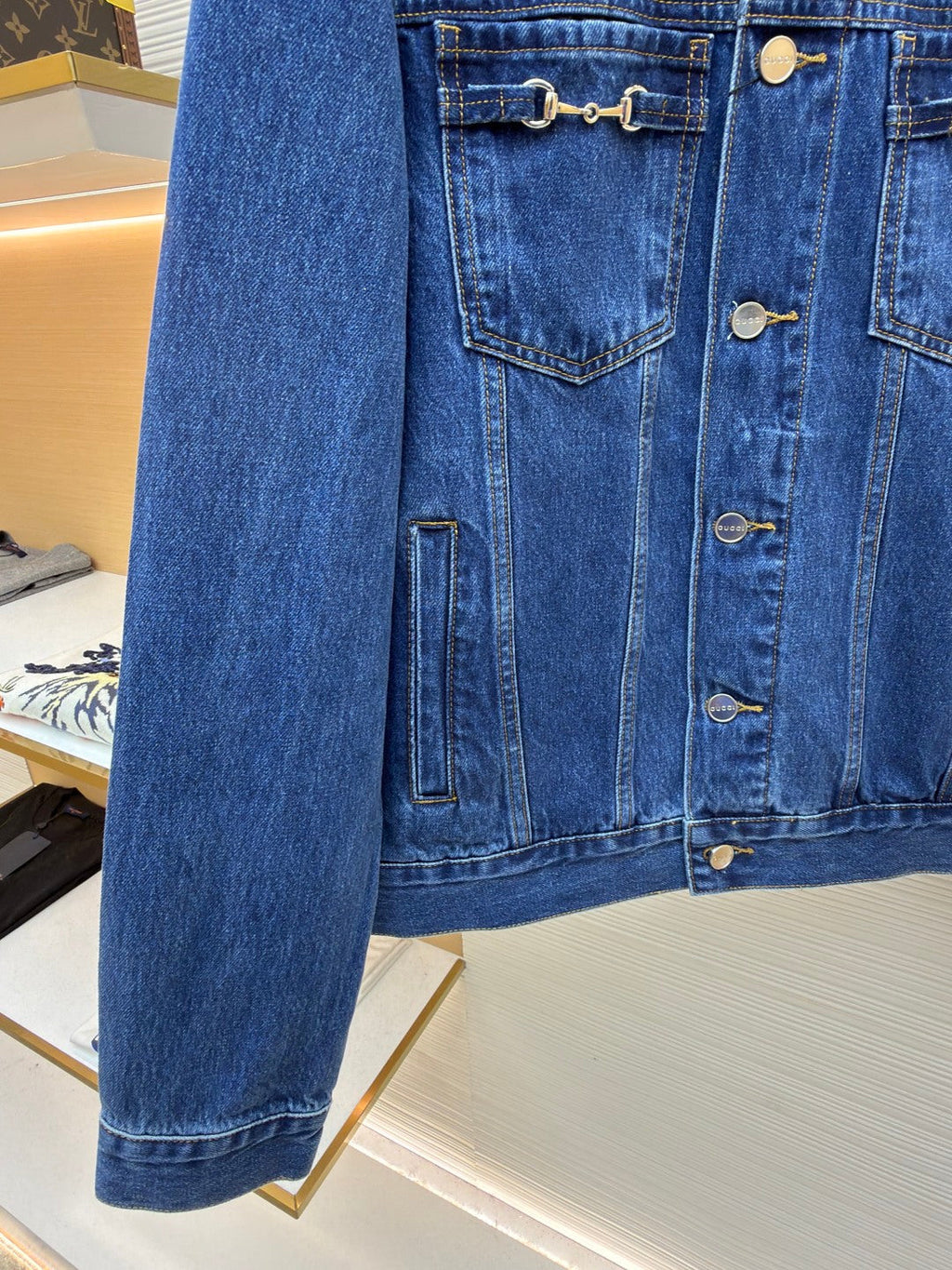 Gucci Horsebit Denim Jacket