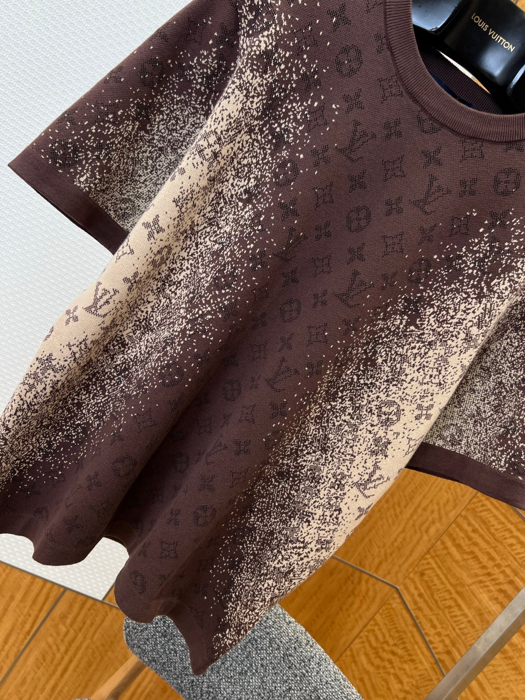 LV Gradient Jacquard Knit Sweater
