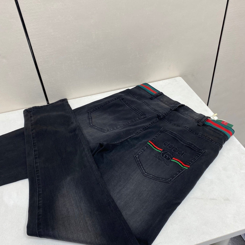 GG Slim fit Straight Leg Jeans