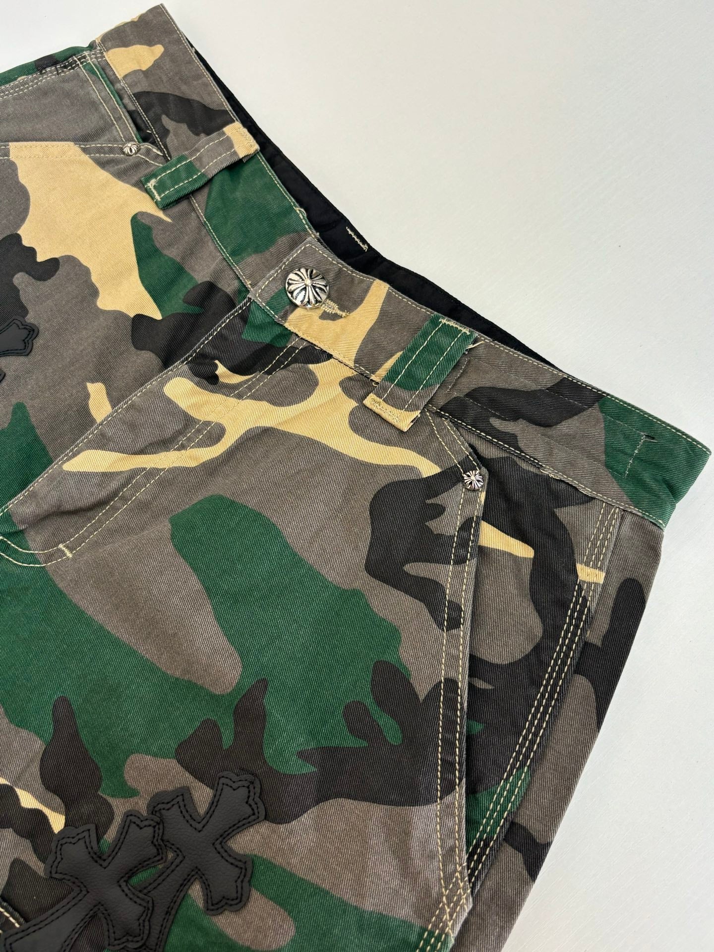 Chrome Heart Camo Shorts