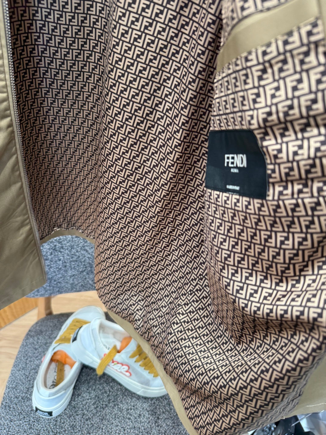 Fendi Double Applique Jacket