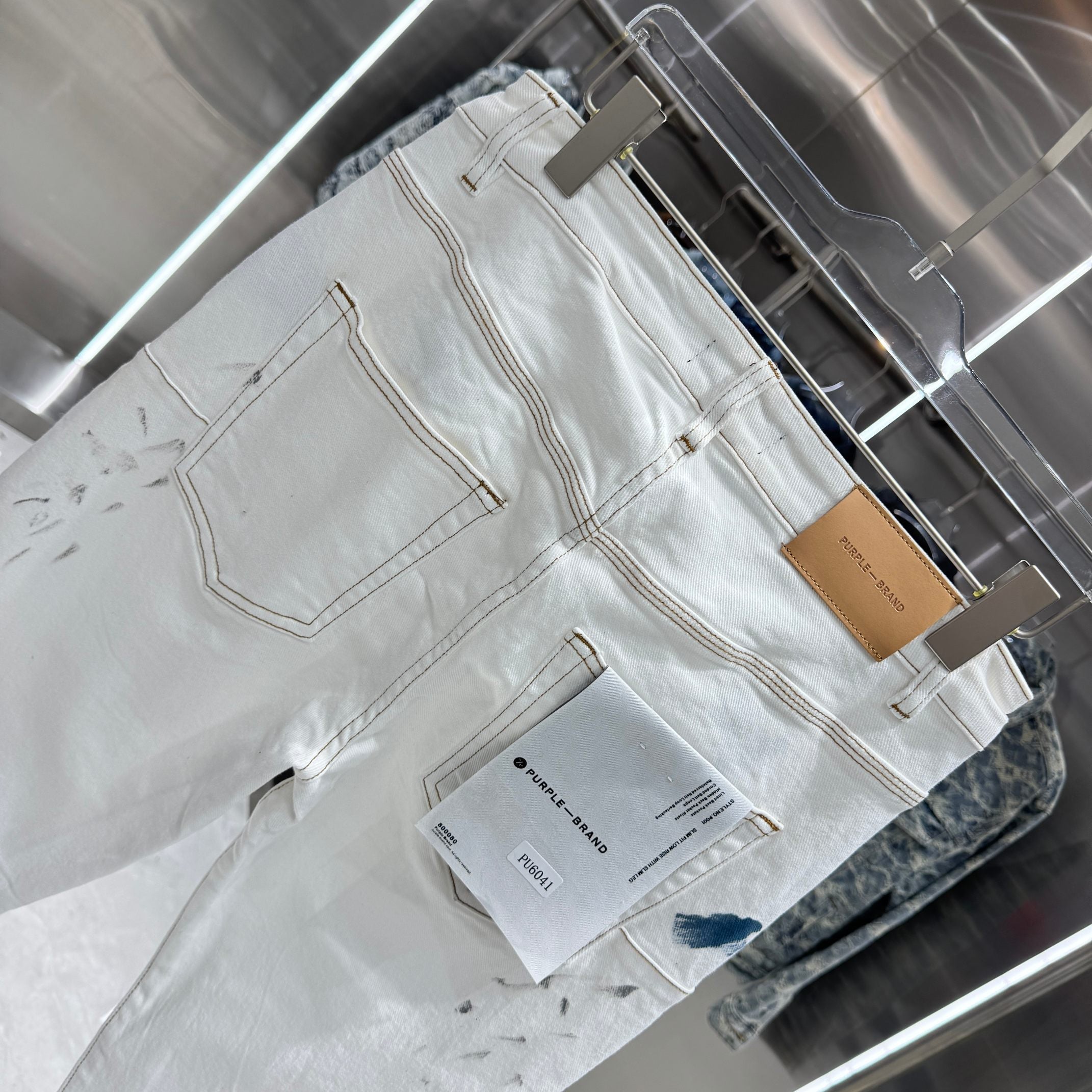 Purple Label Flared Strech Jeans