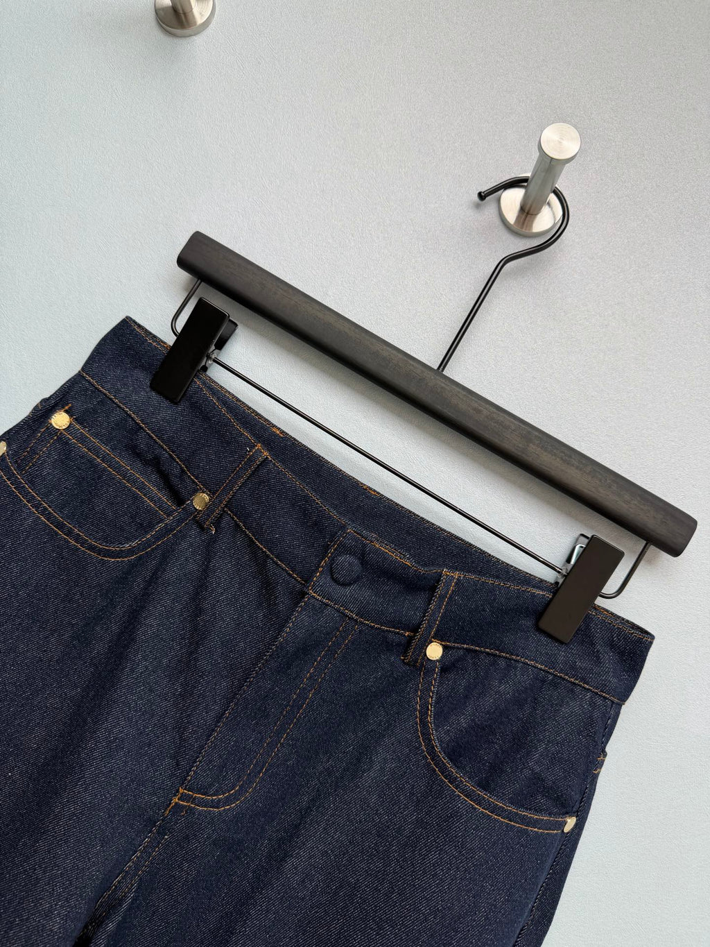 Women Fendi High Waisted Straight-Leg Jeans