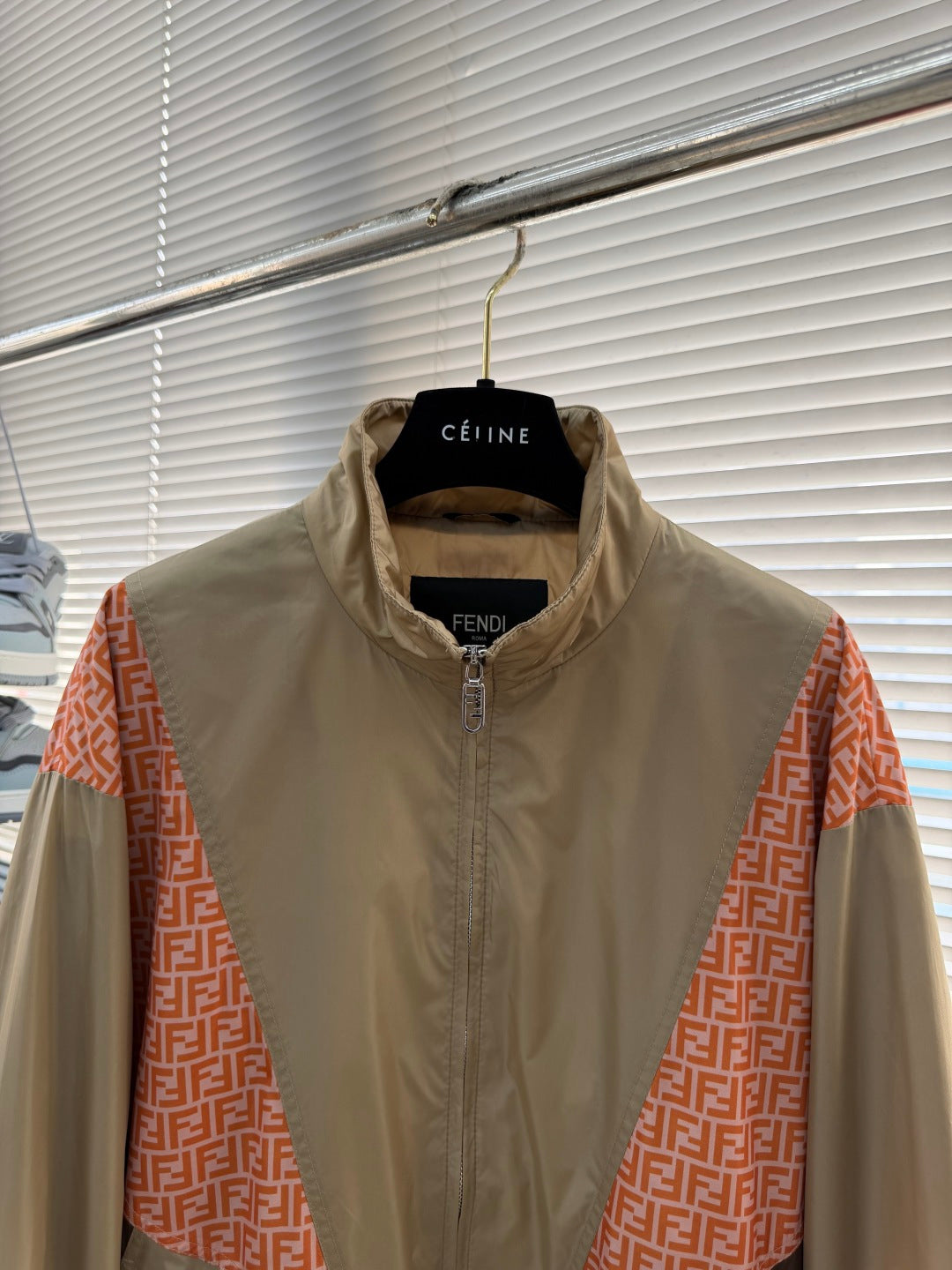 Fendi Stand Collar Jacket