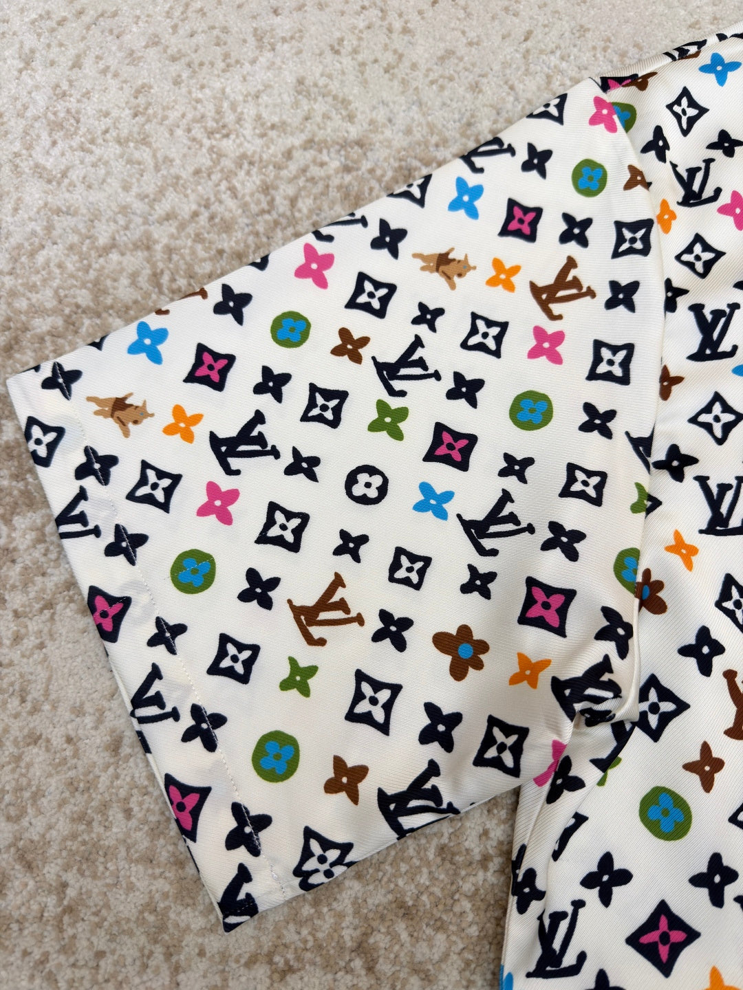 LV Tyler Collaboration Printed Shirt