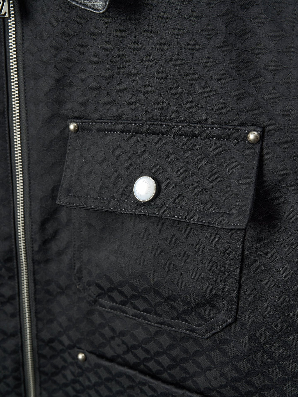 LV Clover Jacquard Cotton Workwear Jacket