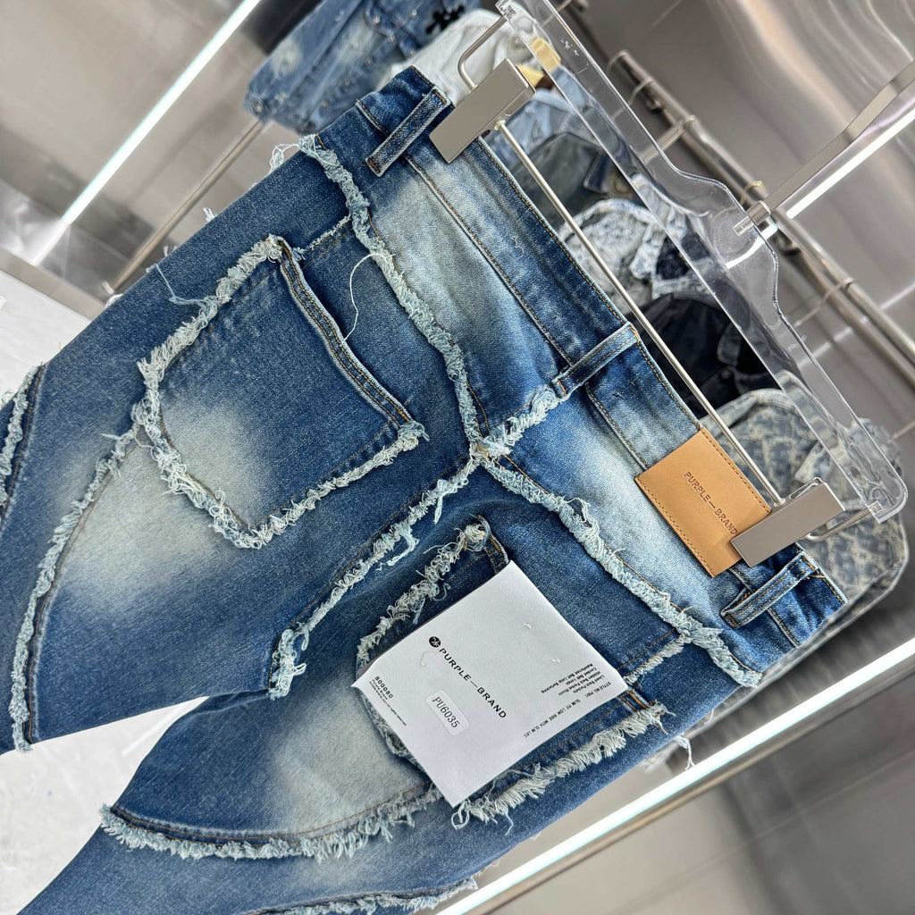 Purple Label Washed Denim Jeans
