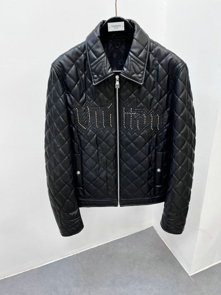 LV leather Jacket