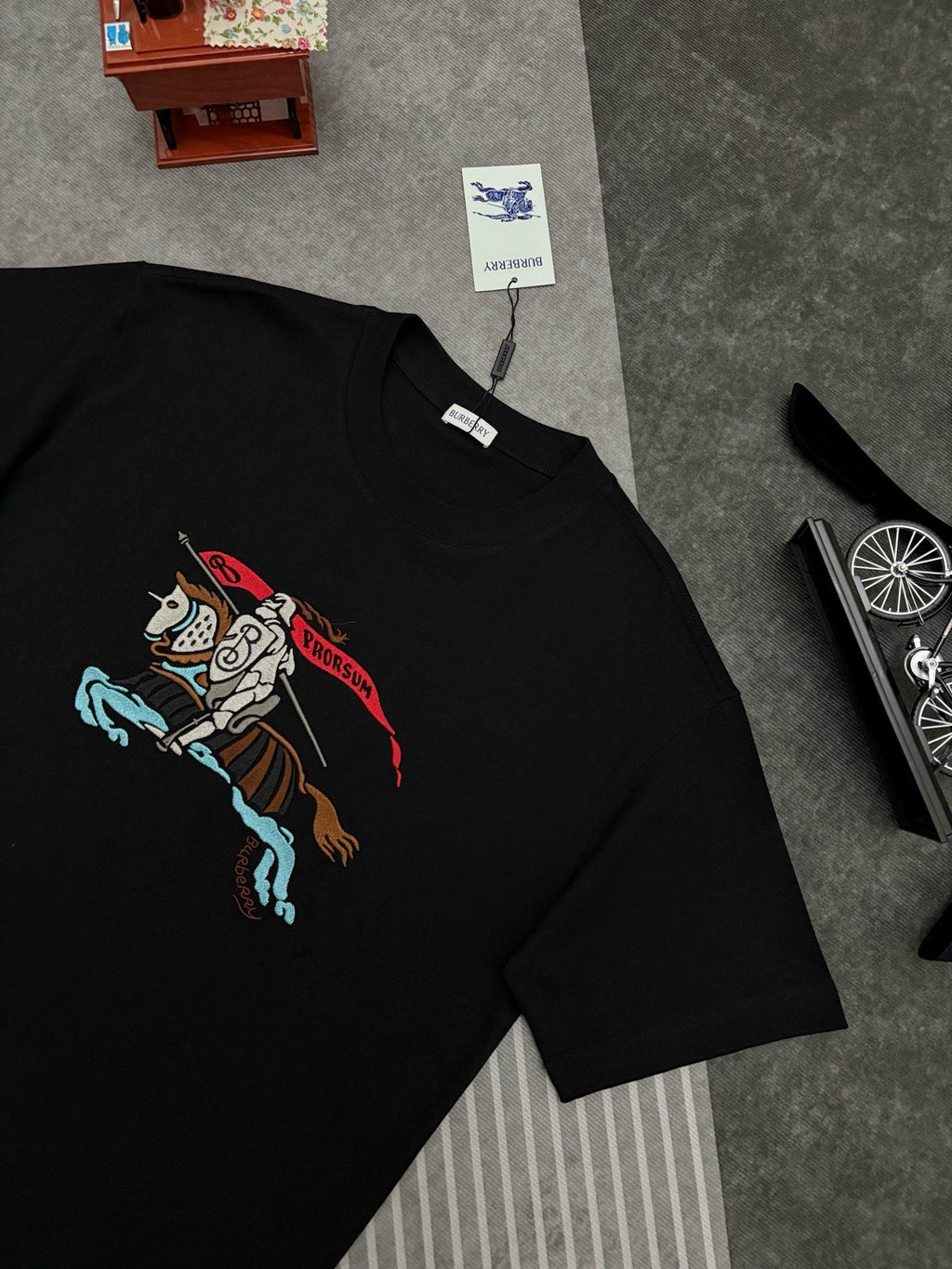 Burberry Embroidered T-Shirt