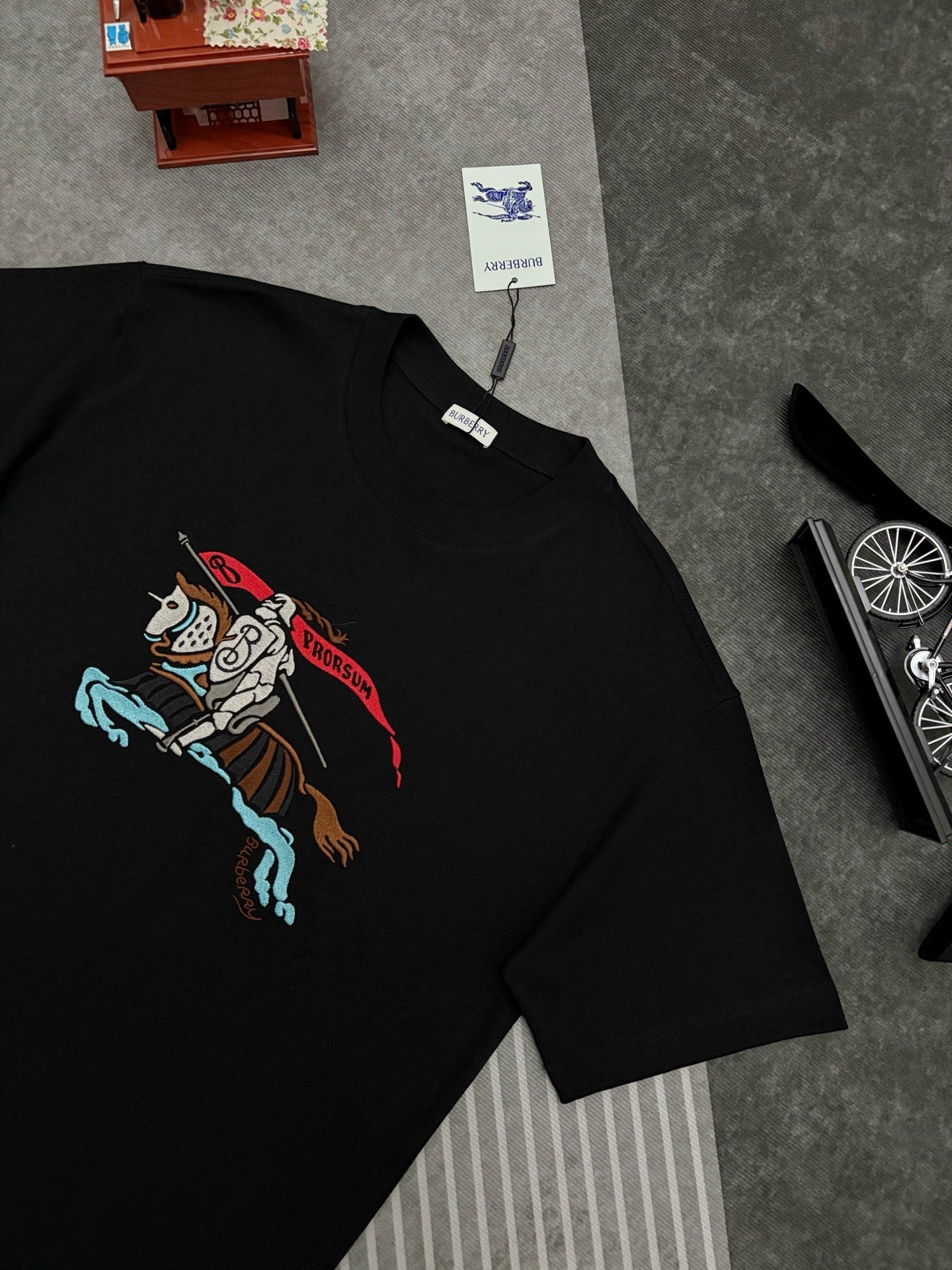 Burberry Embroidered T-Shirt