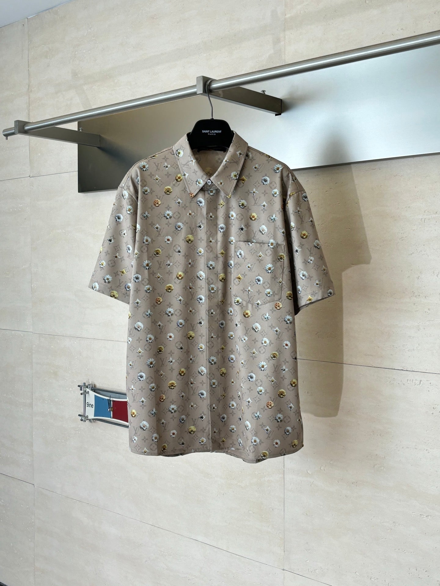 LV Monogram Daisy Print Shirt