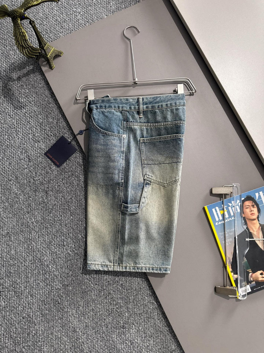 LV Denim Shorts