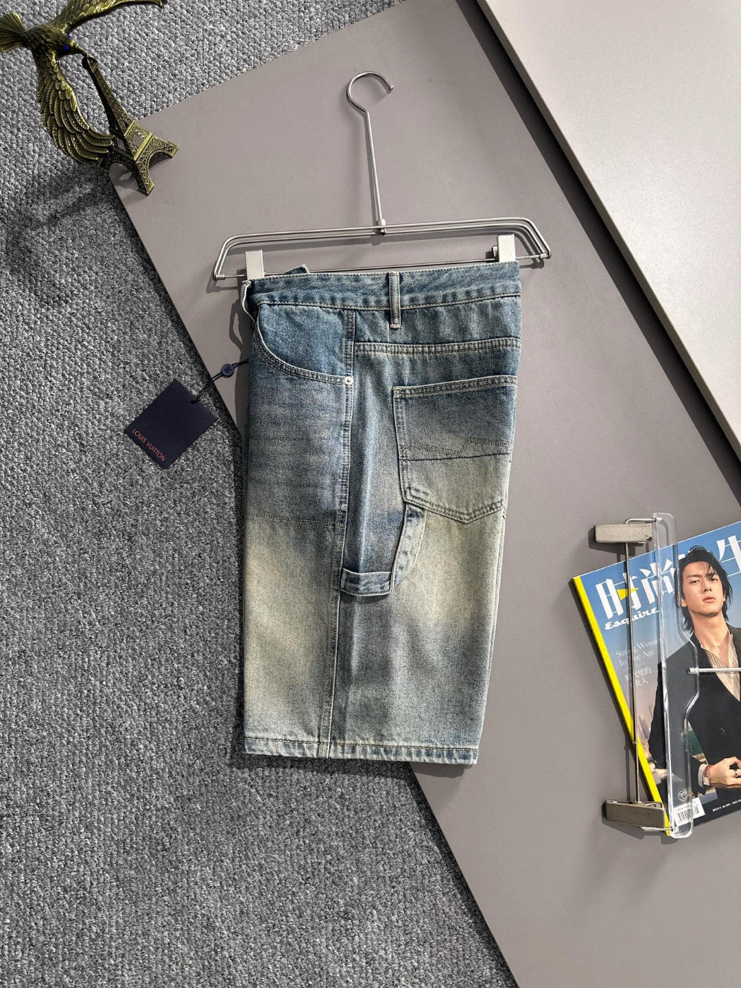 LV Denim Shorts