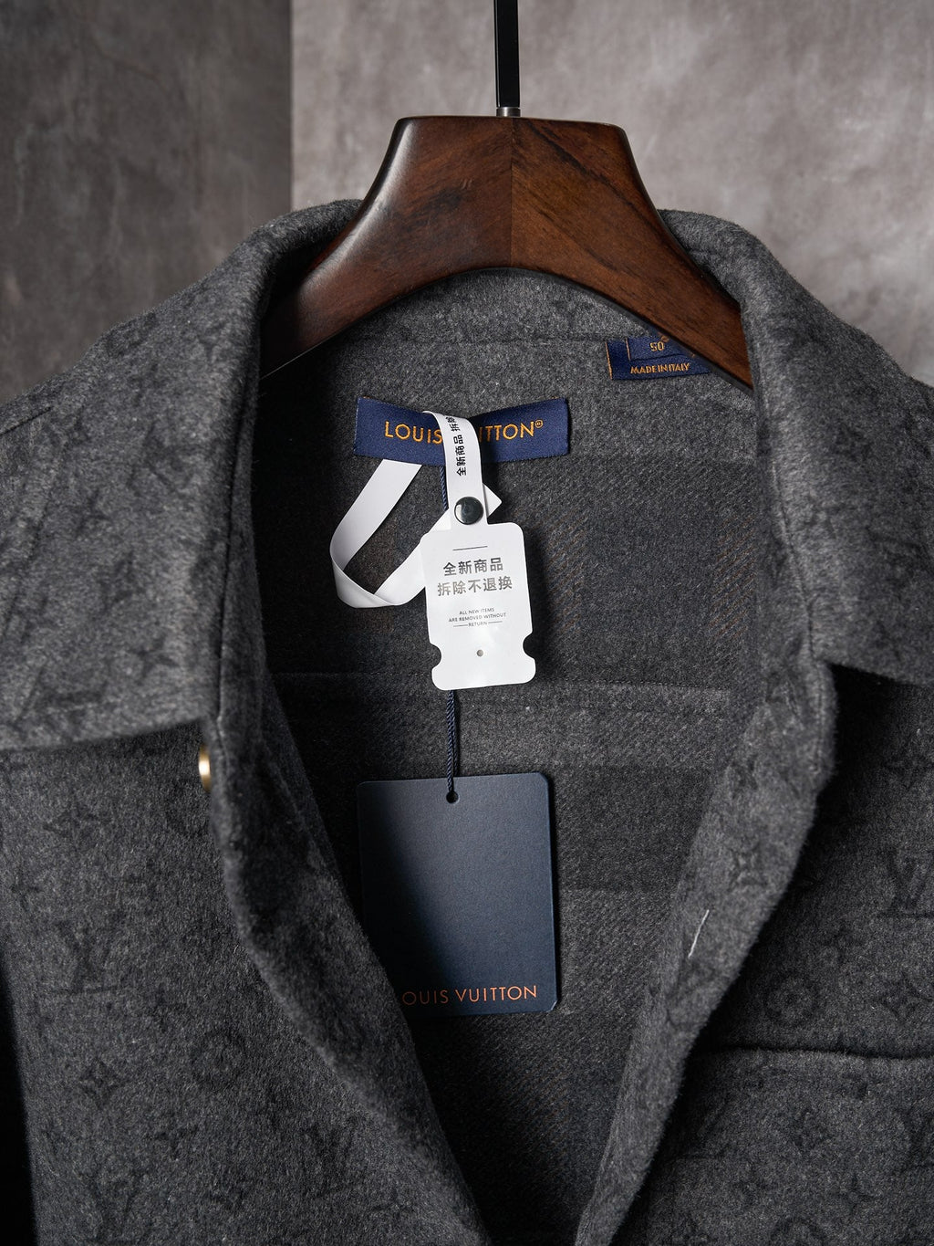 LV Reversible Shirt Jacket