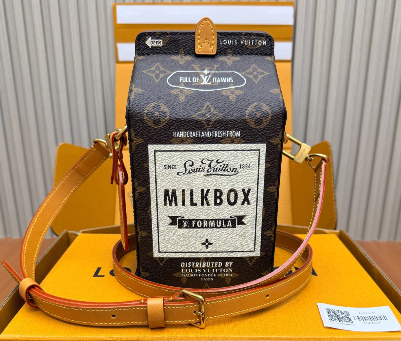 LV Milk Carton Shoulder Bag