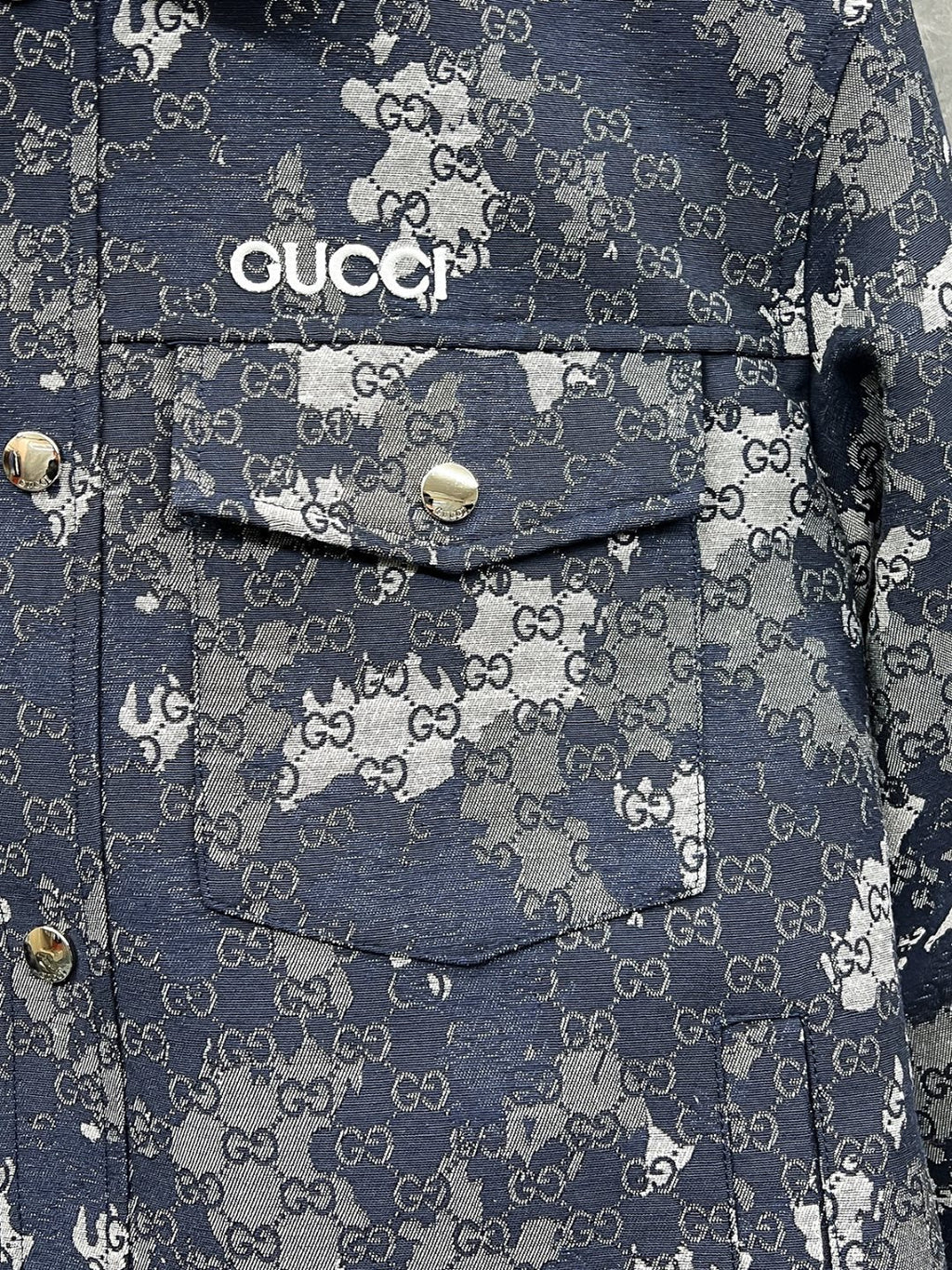 Gucci Jacquard Embroidered Jacket