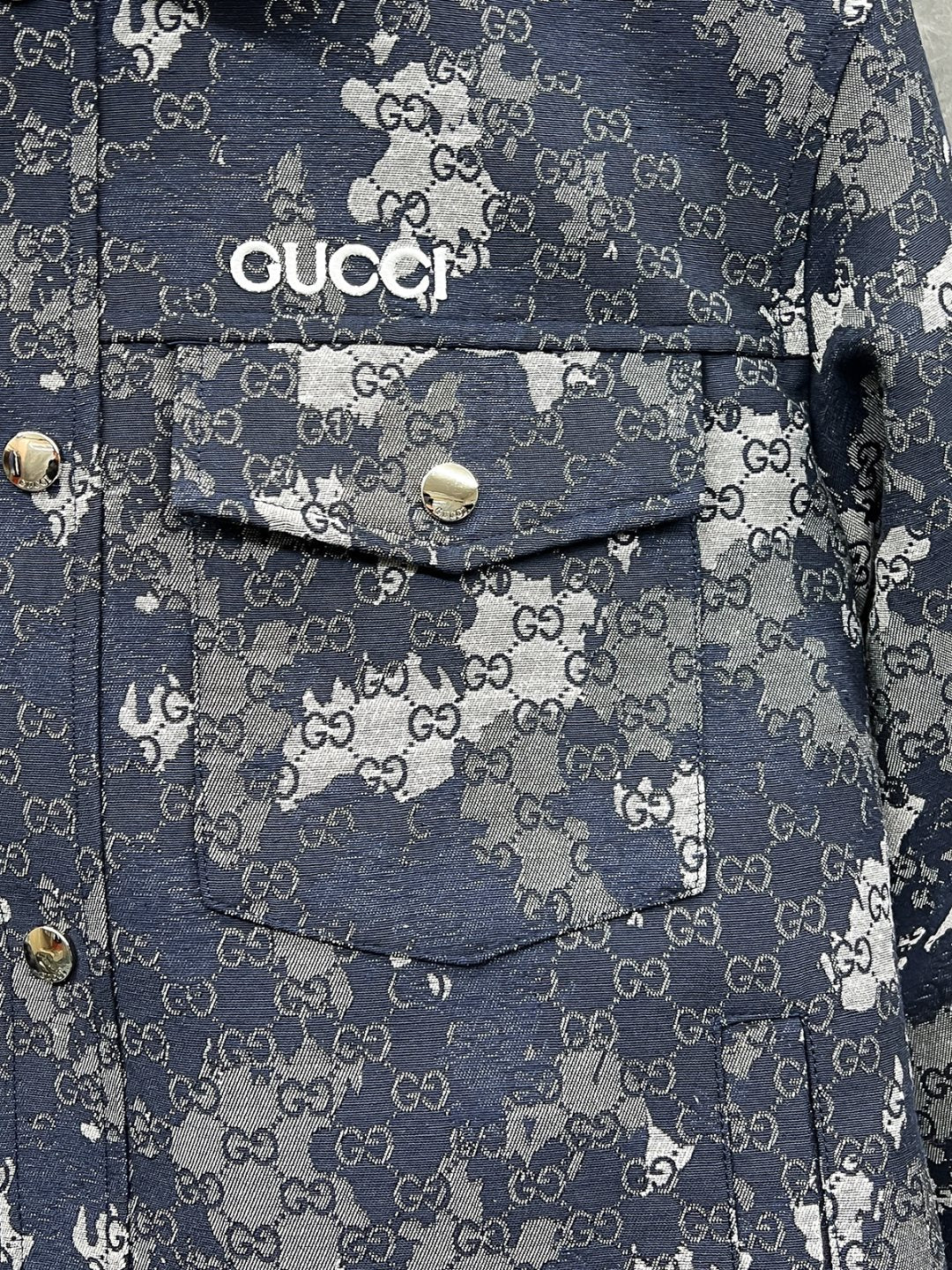 Gucci Jacquard Embroidered Jacket