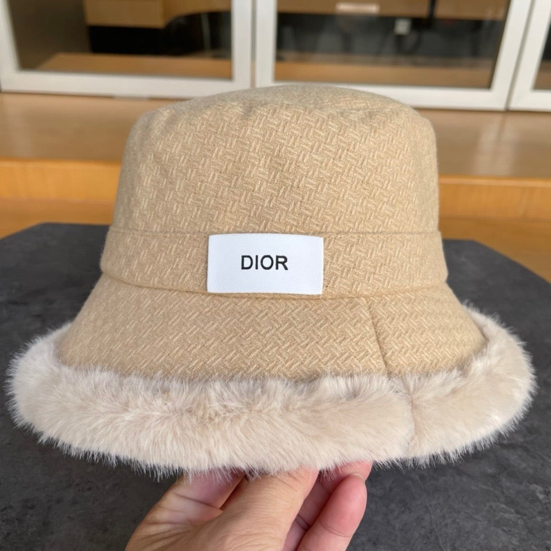 Dior Plush Bucket Hat