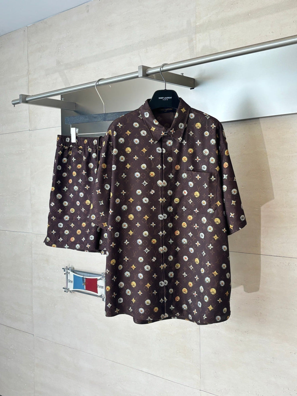 LV Monogram Daisy Print Shirt