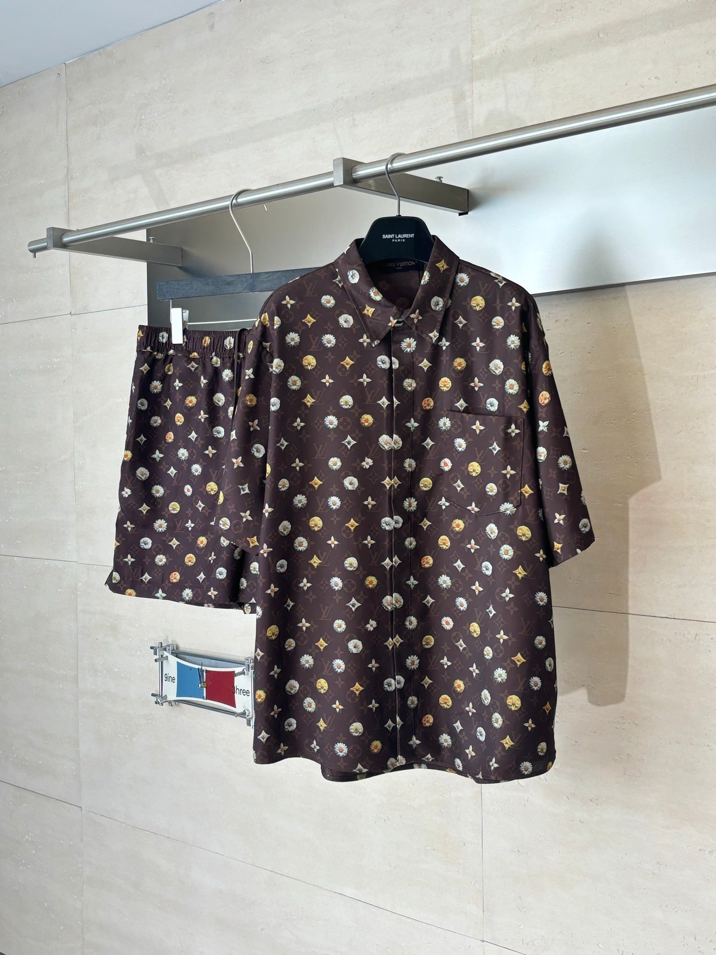 LV Monogram Daisy Print Shirt