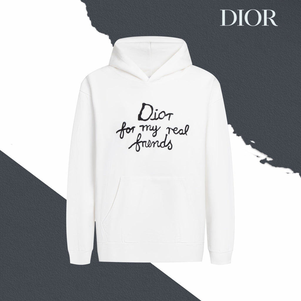 Dior embroidered Hoodie