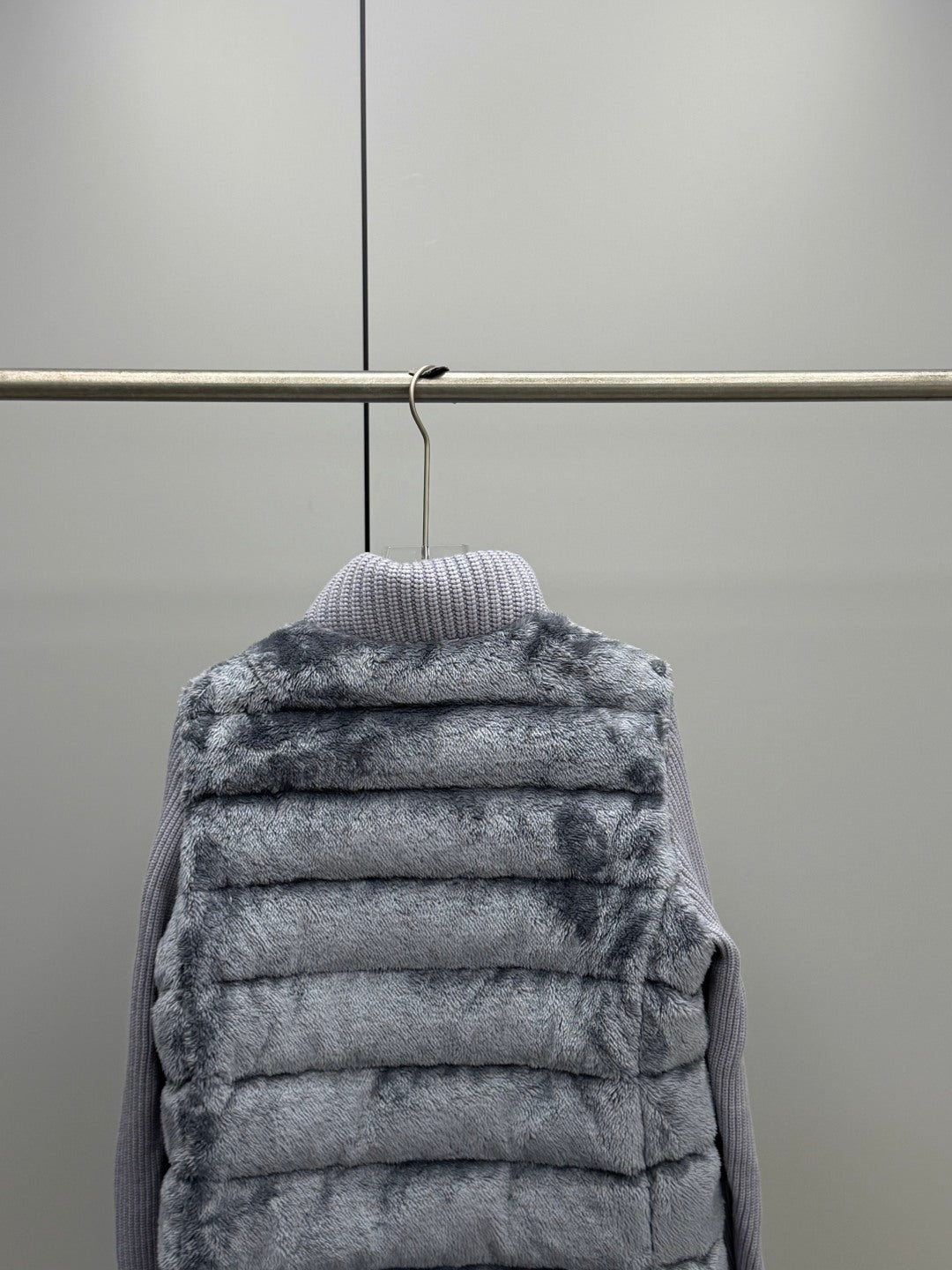 Moncler Teddy Fleece Knit Jacket