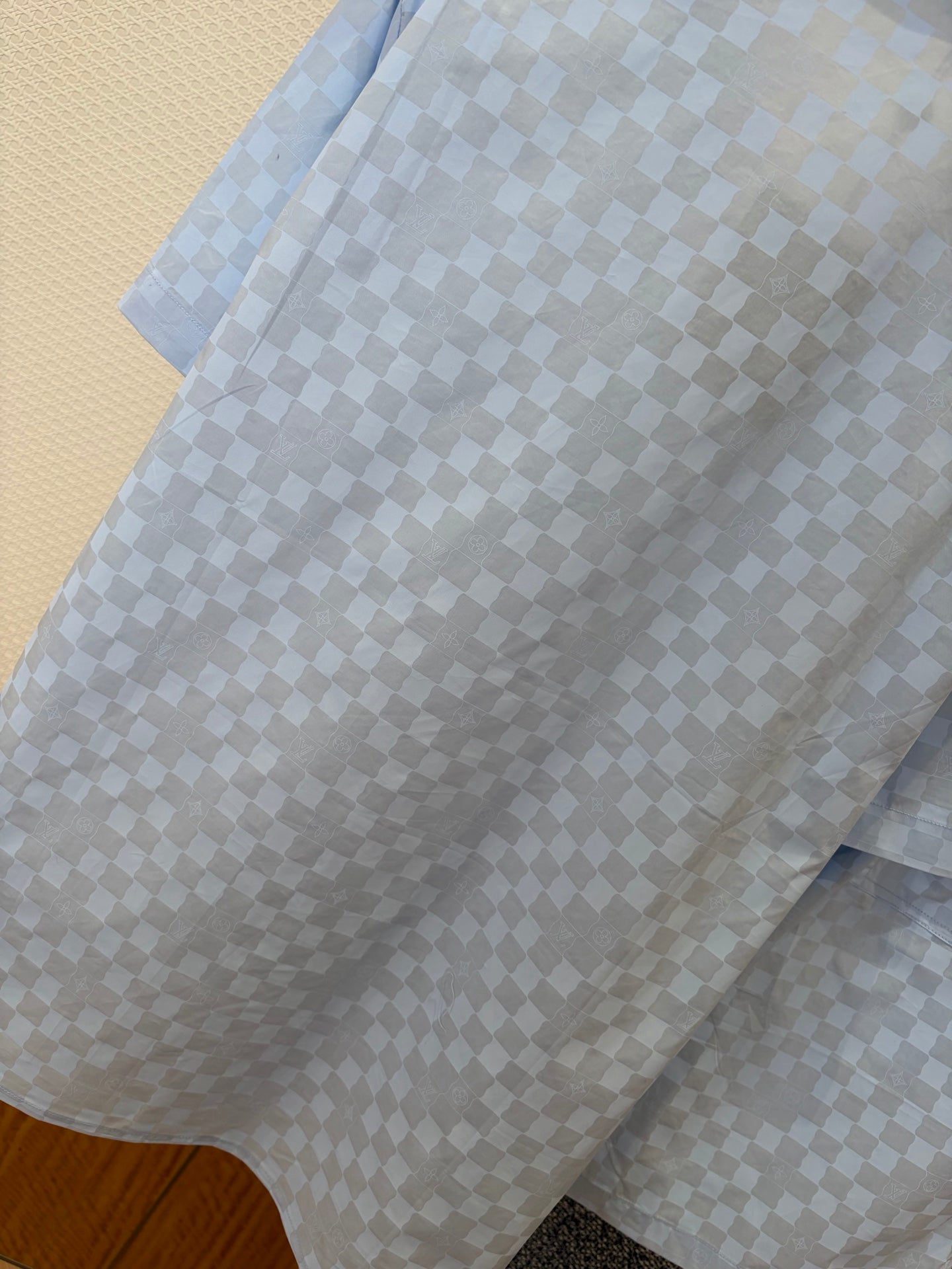 LV Casual Short-Sleeve Shirt & Short Set