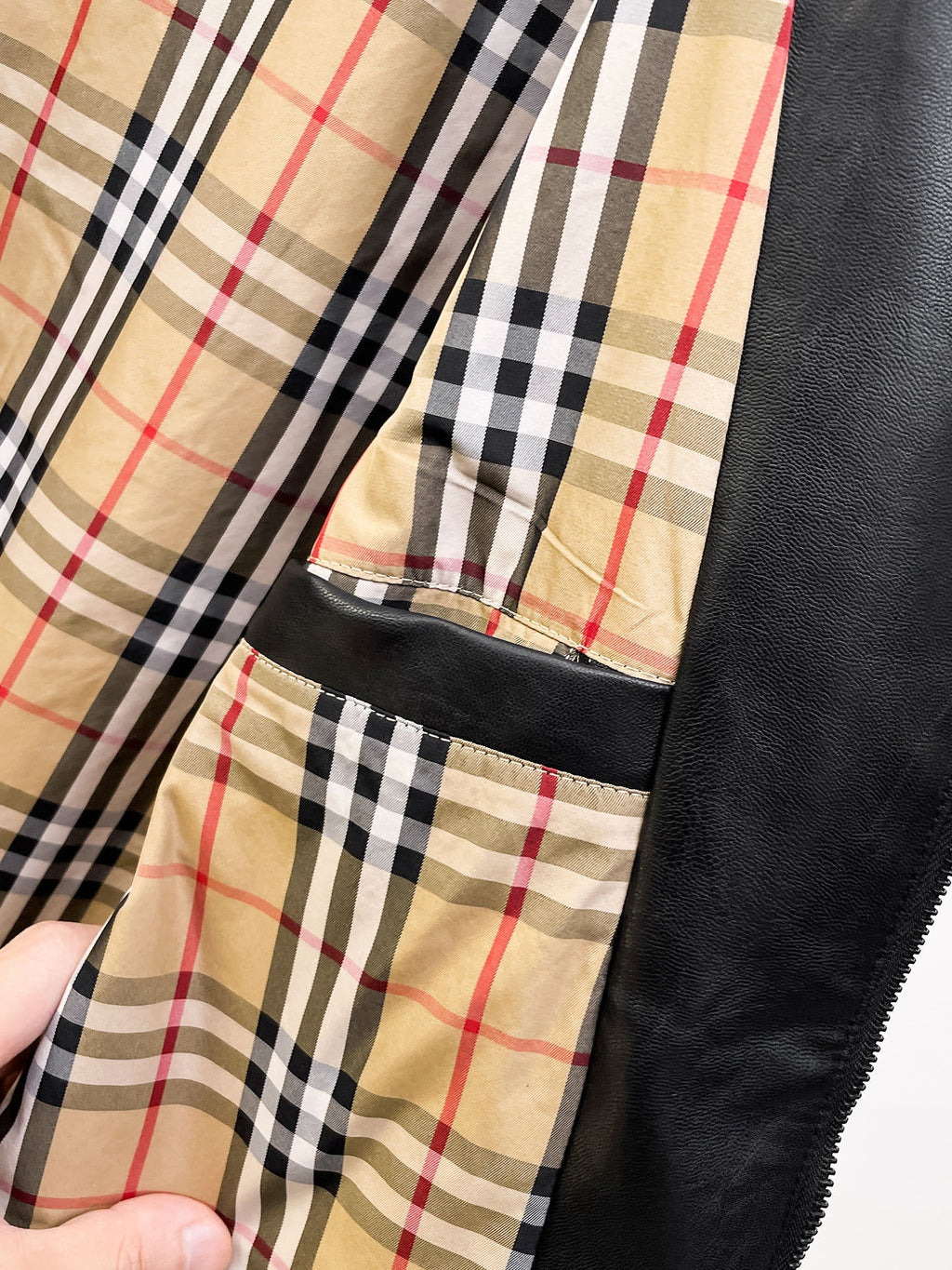 Burberry Leather Jacket