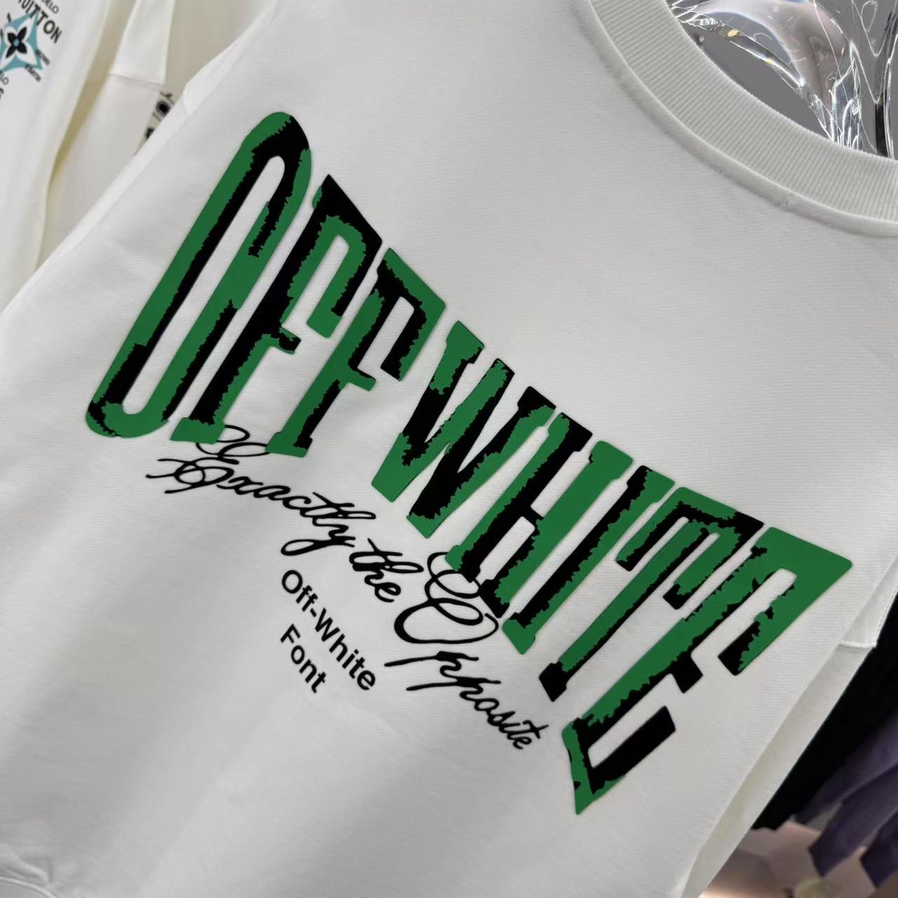 OFF Crew Neck Sweater