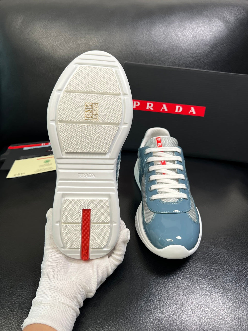 Prada Patent Leather American Cup