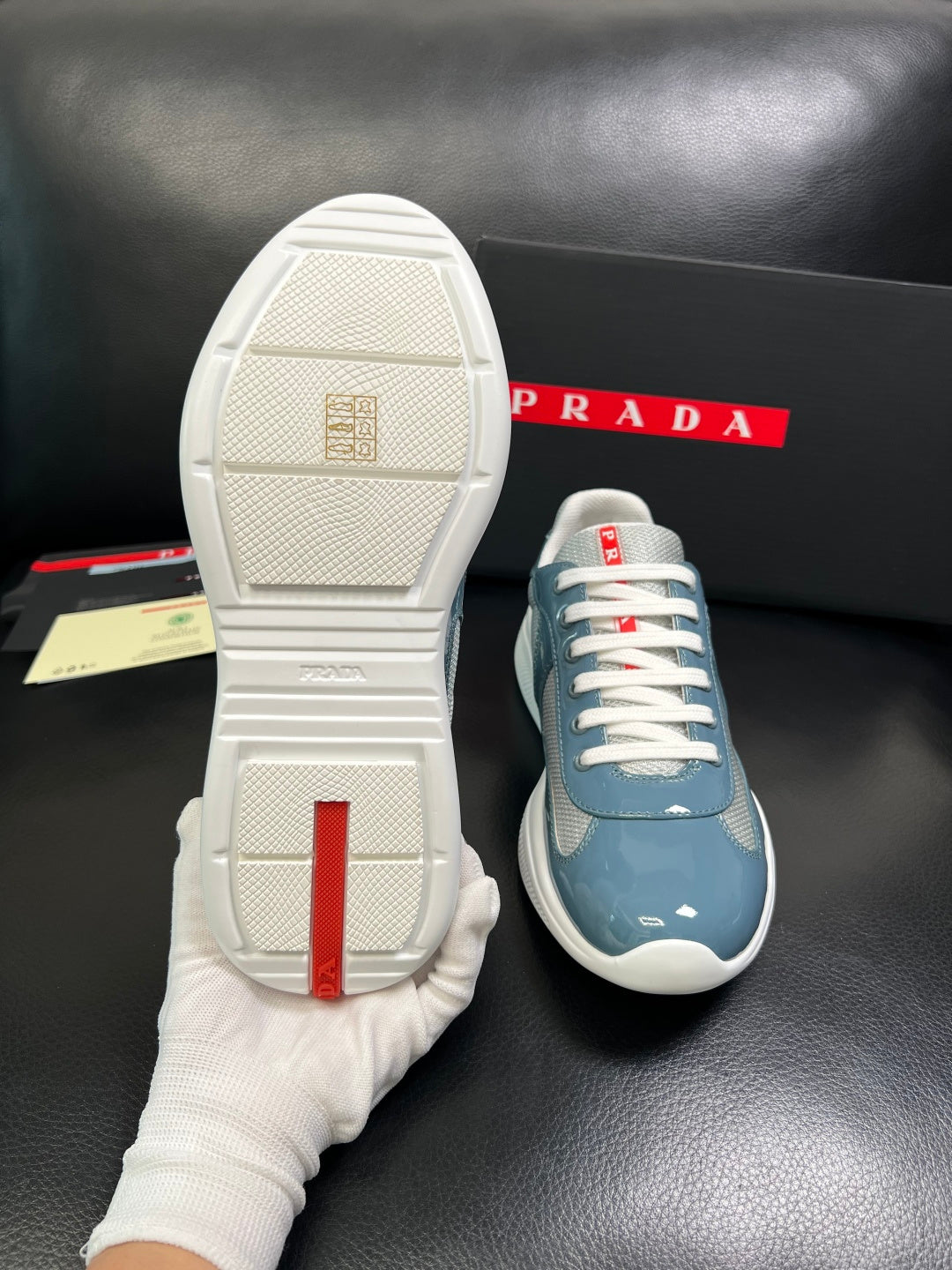 Prada Patent Leather American Cup