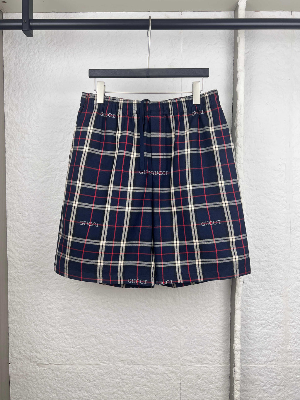 Gucci Plaid Shorts