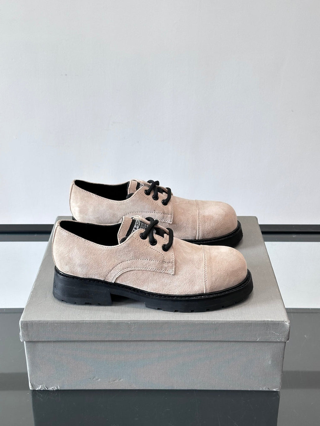 Balenciaga Geniune Leather Derby Shoes
