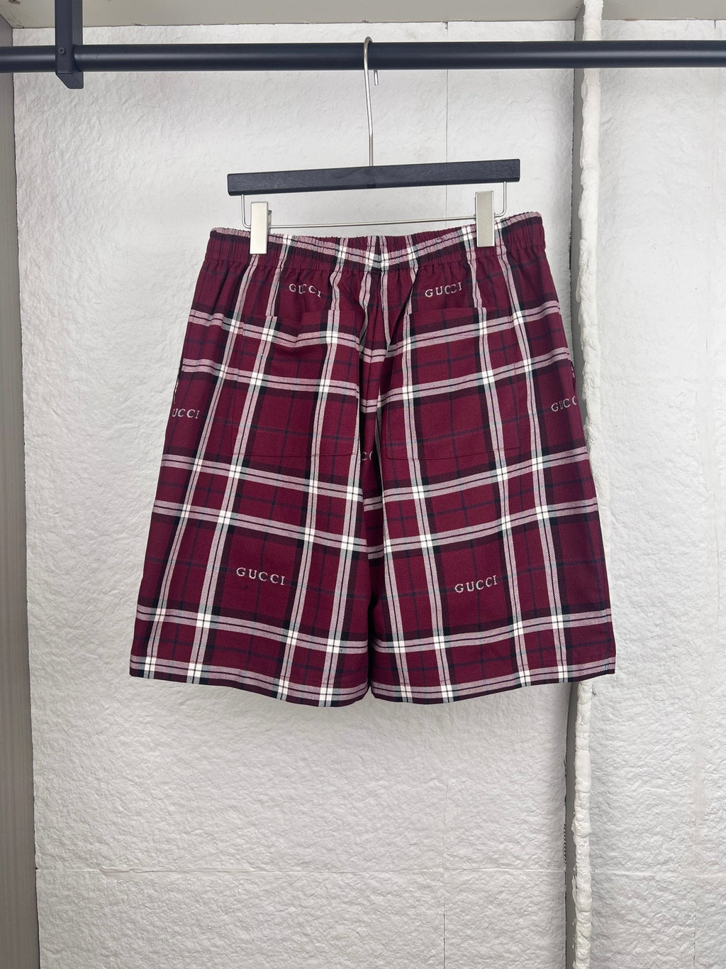 Gucci Plaid Shorts