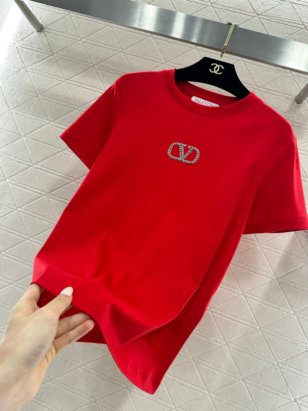 Women's Valentin Rhinestone Tee