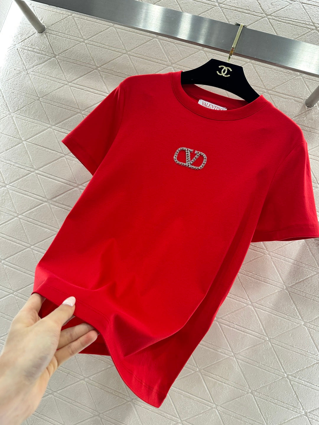 Women's Valentin Rhinestone Tee
