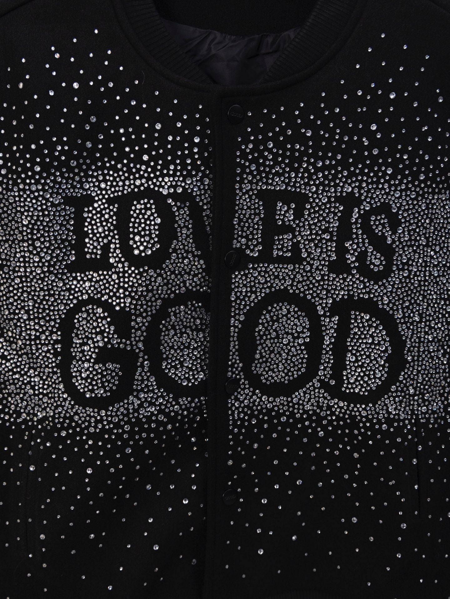 GOODBRAND Good Starry Sky Rhinestone Letter Jacket