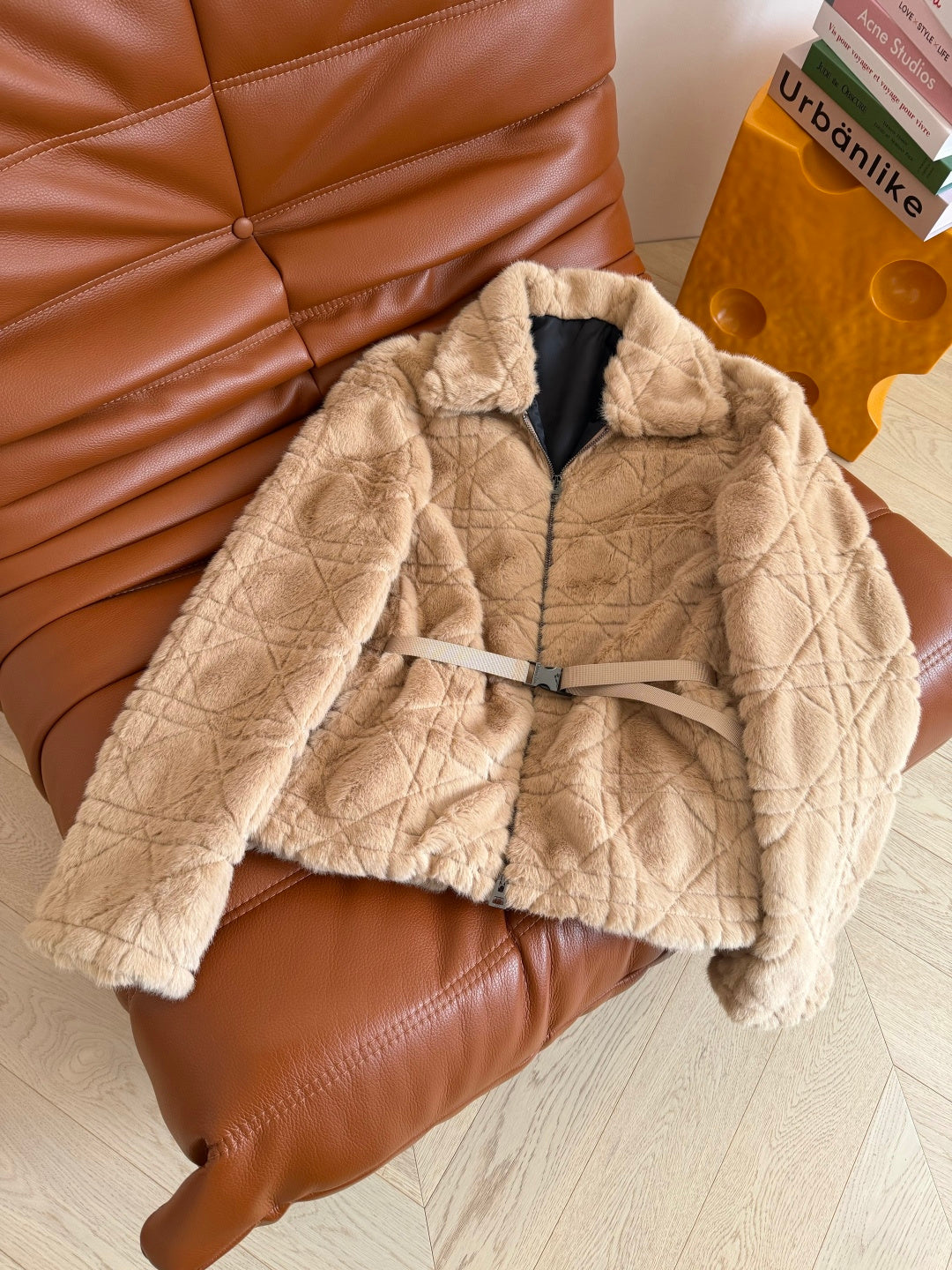 Dior Women's Mink Cashmere Coat