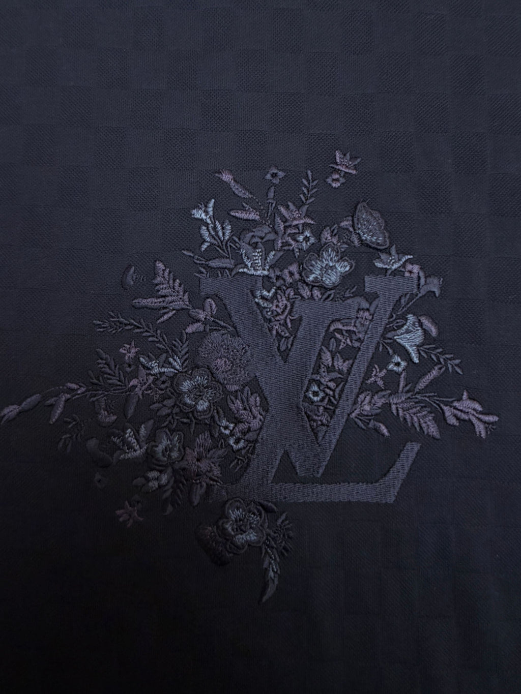 LV Embroidered T-Shirt