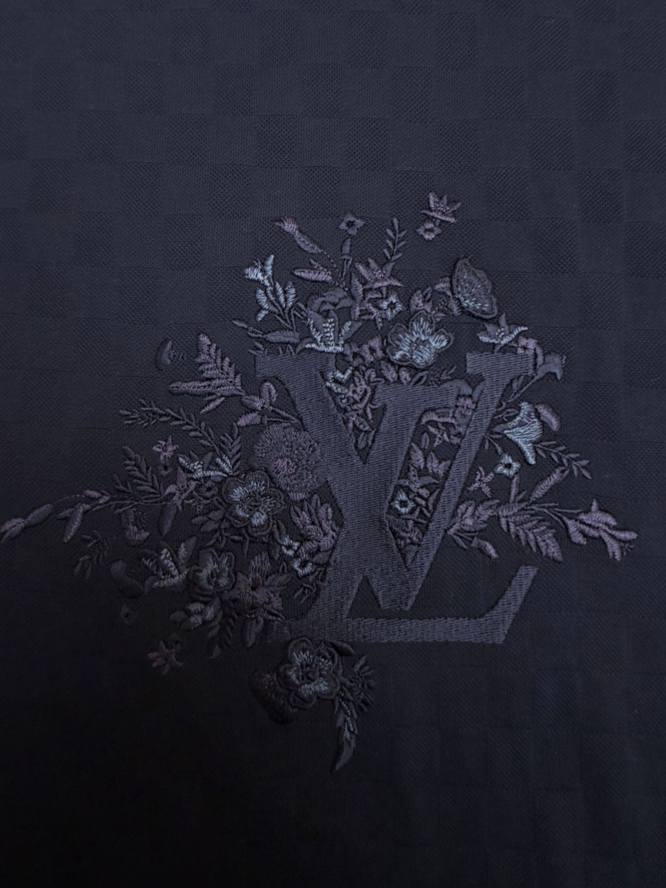 LV Embroidered T-Shirt