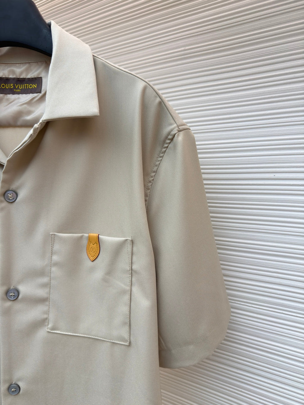 LV Silk blend Fleece Shirt
