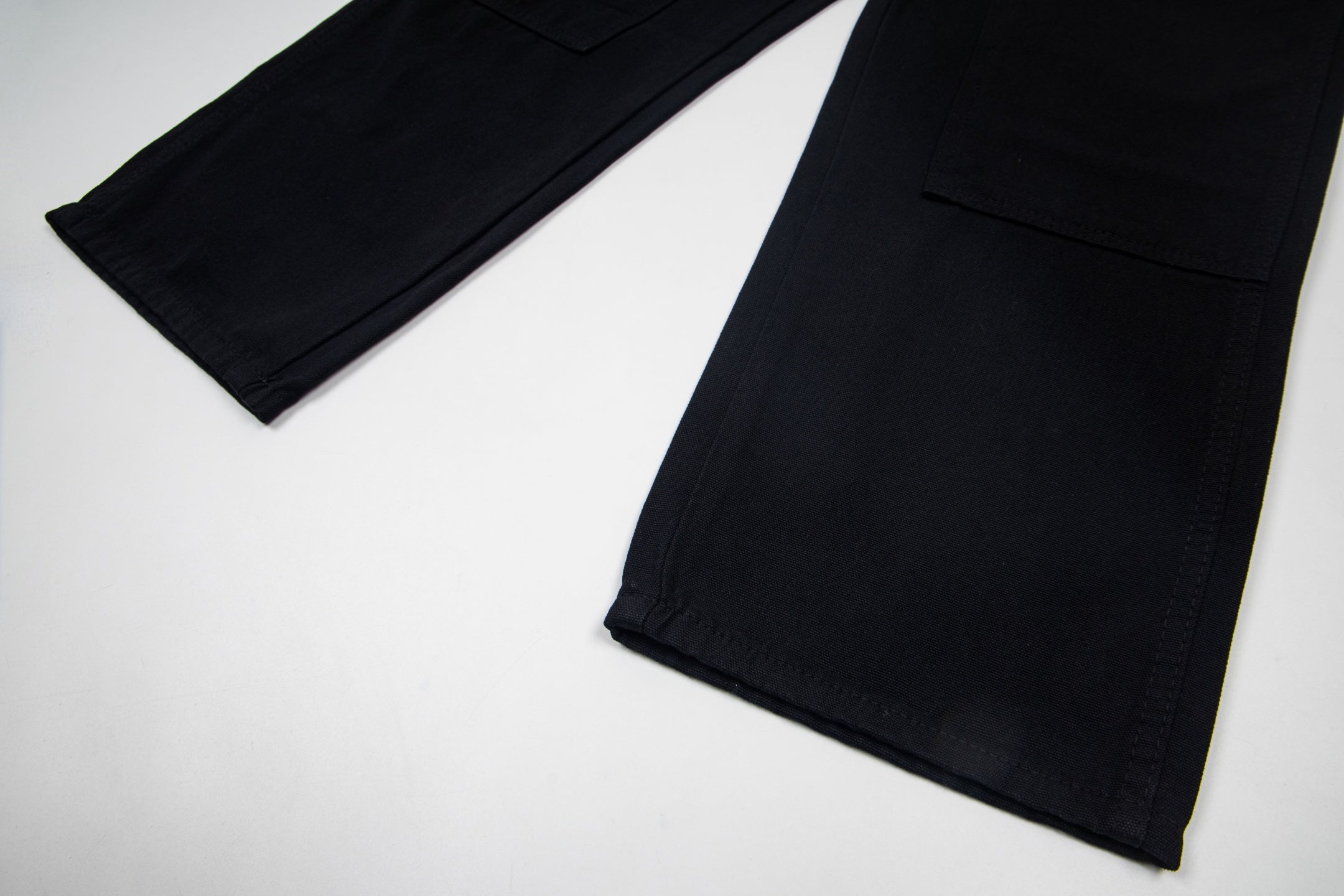 CH Logging Patchwork Leather Washed Jeans