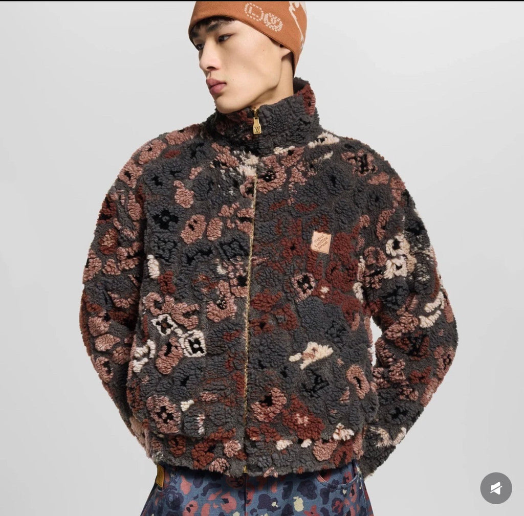 LV Runway Baseball Jacket Reversible