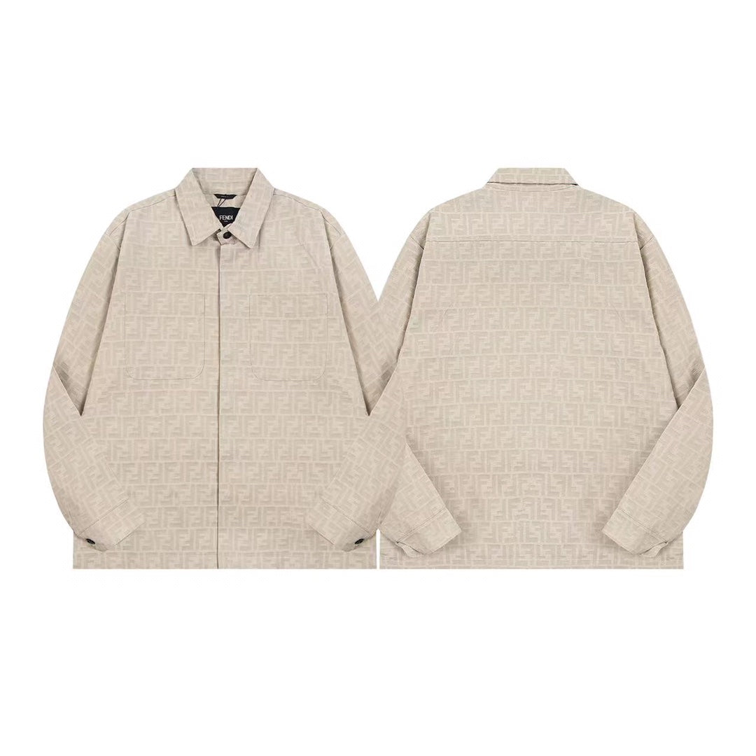 Fendi Jacquard Shirt Jacket